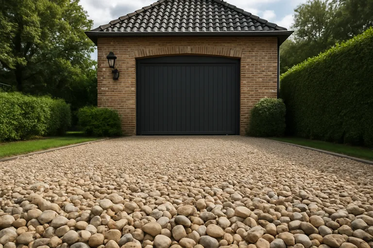 Kasteelgrind als opritmateriaal
